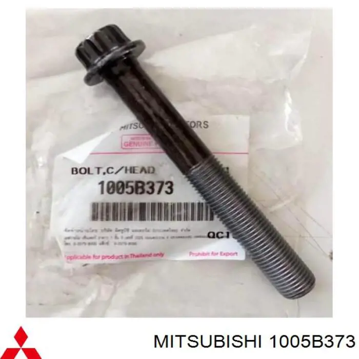 Do koszyka 1005B808 Mitsubishi Śruba głowicy cylindrów