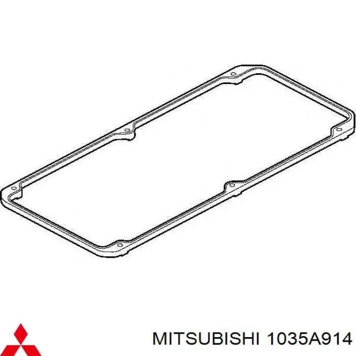 Uszczelka pokrywy zaworowej silnika Mitsubishi 1035A914 cena, od 12,28 USD