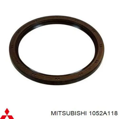 1052A118 Mitsubishi Uszczelniacz wału korbowego silnika tylny