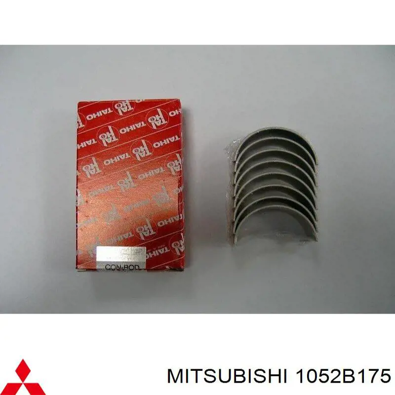1052B175 Mitsubishi Panewki główne wału korbowego, zestaw, standardowe (STD)