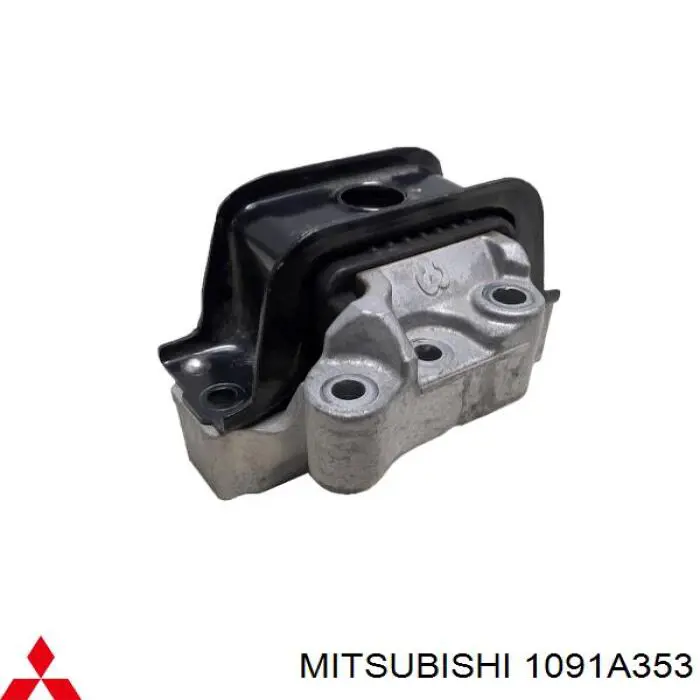 1091A353 Mitsubishi Poduszka (podpora) silnika prawy przednia