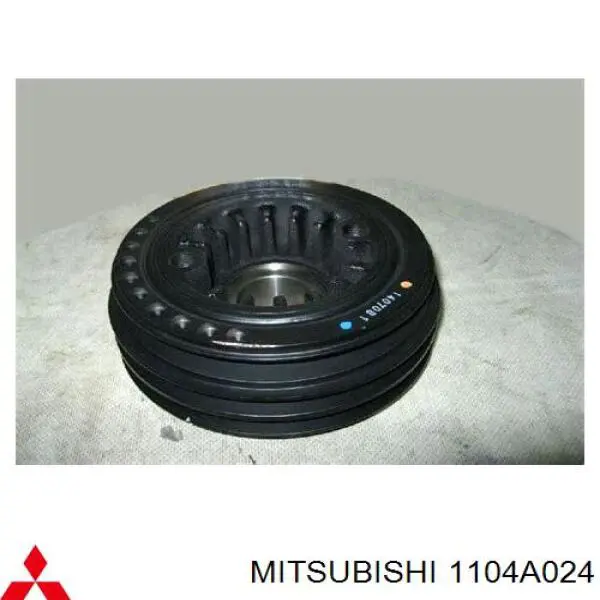 Koło pasowe wału korbowego Mitsubishi 1104A024 cena, od 93,97 USD