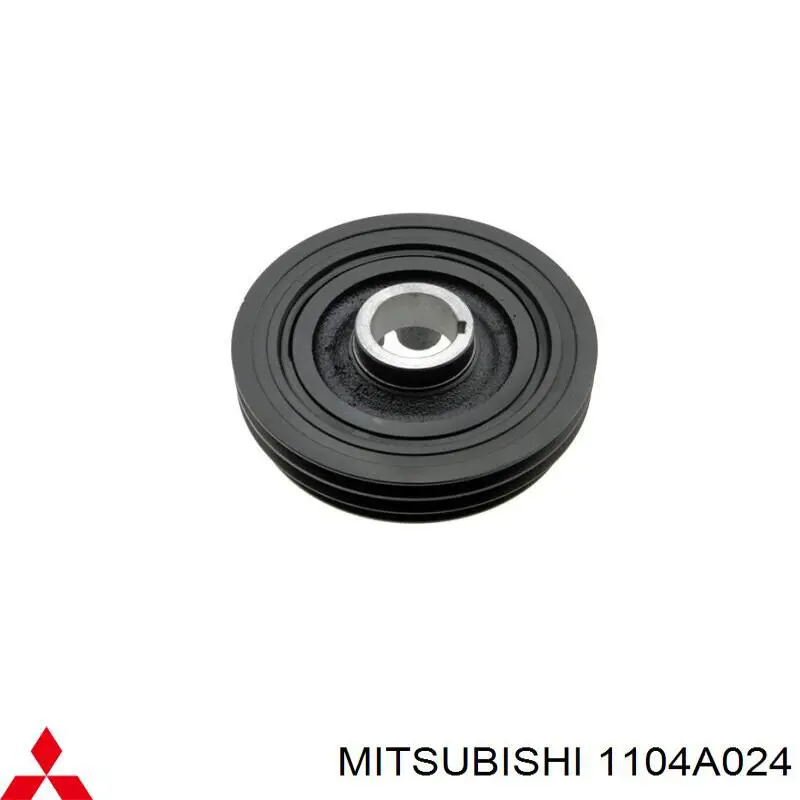 Do koszyka 1104A024 Mitsubishi Koło pasowe wału korbowego