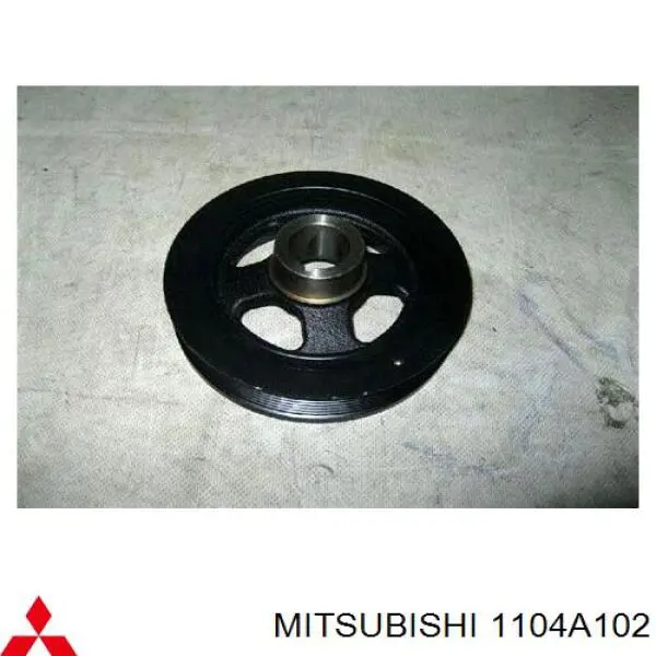 1104A102 Mitsubishi Koło pasowe wału korbowego