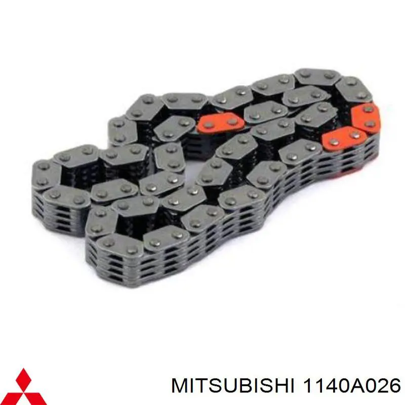 1140A026 Mitsubishi Tłumik drgań łańcucha rozrządu górny (głowica cylindrów)