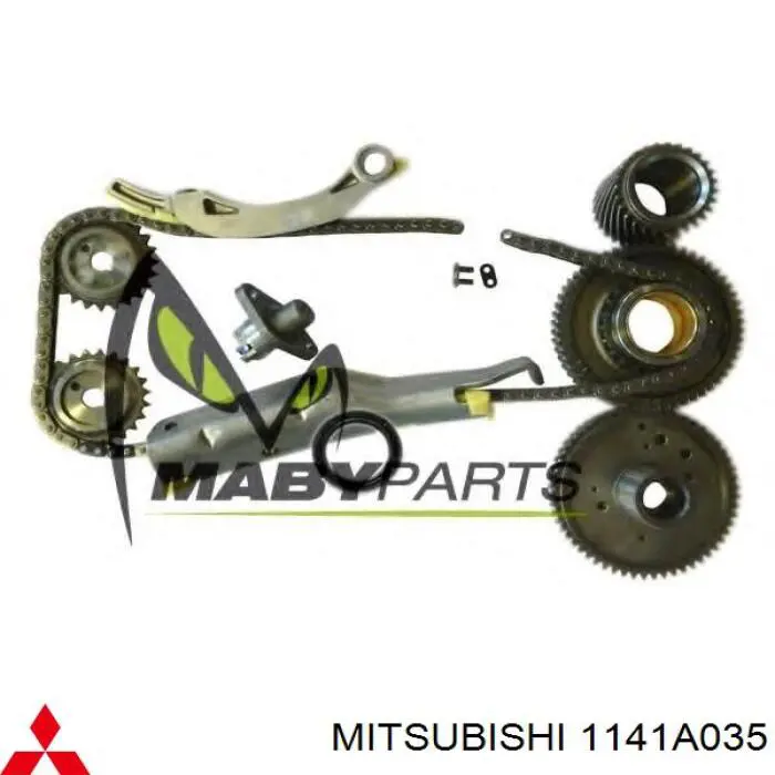 Napinacz łańcucha rozrządu Mitsubishi 1141A035 cena, od 44,44 USD