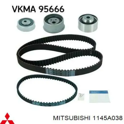 Pasek rozrządu 1145A038 Mitsubishi