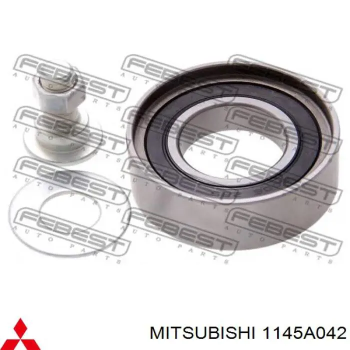 Rolka napinacza paska rozrządu Mitsubishi 1145A042 cena, od 38,71 USD