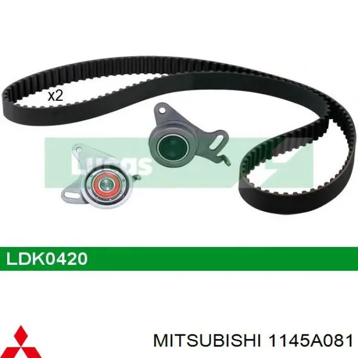 Pasek wału wyrównoważającego Mitsubishi 1145A081 cena, od 18,71 USD