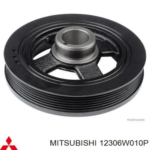 12306W010P Mitsubishi Koło pasowe wału korbowego