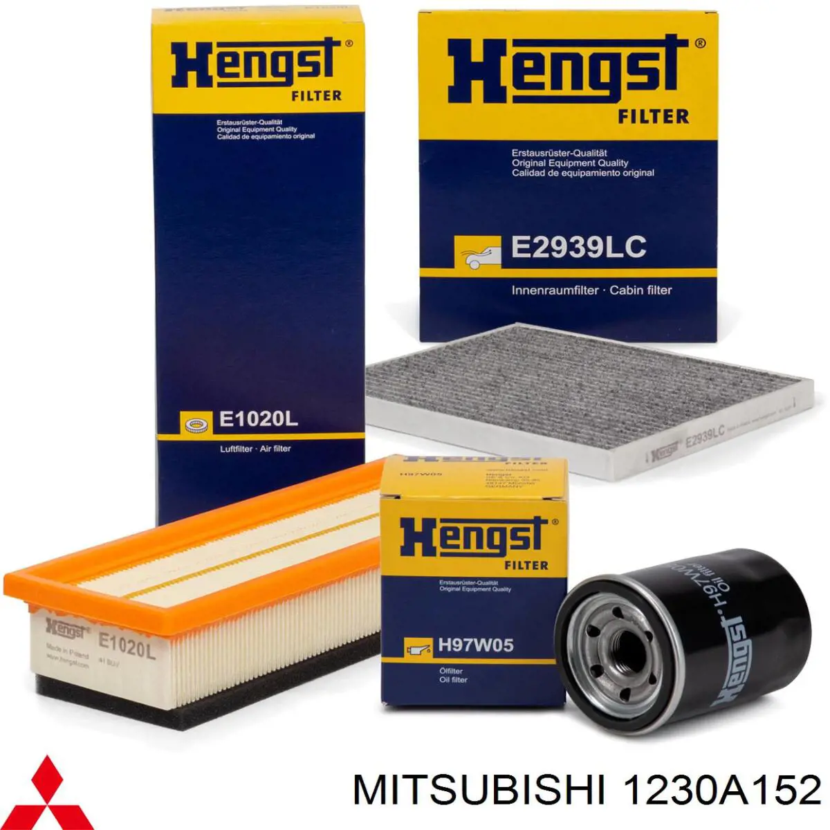 Filtr oleju Mitsubishi 1230A152 cena, od 7,71 USD