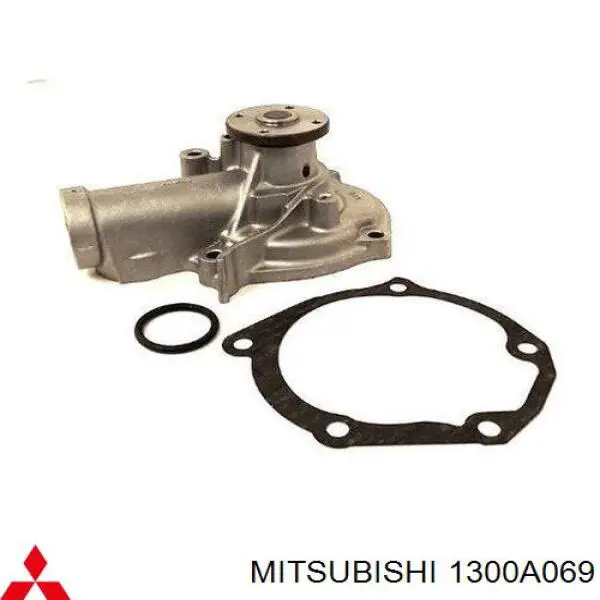 Pompa chłodząca wodna Mitsubishi 1300A069 cena, od 54,40 USD