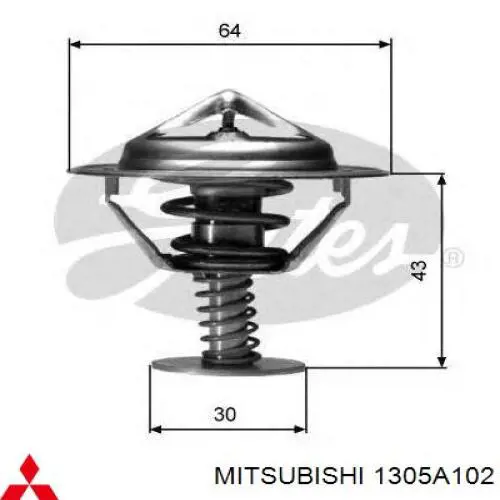 Termostat 1305A102 Mitsubishi