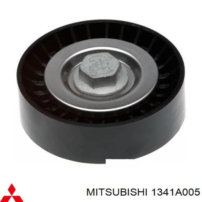 Do koszyka 1341A005 Mitsubishi Rolka prowadząca, kierunkowa paska napędowego
