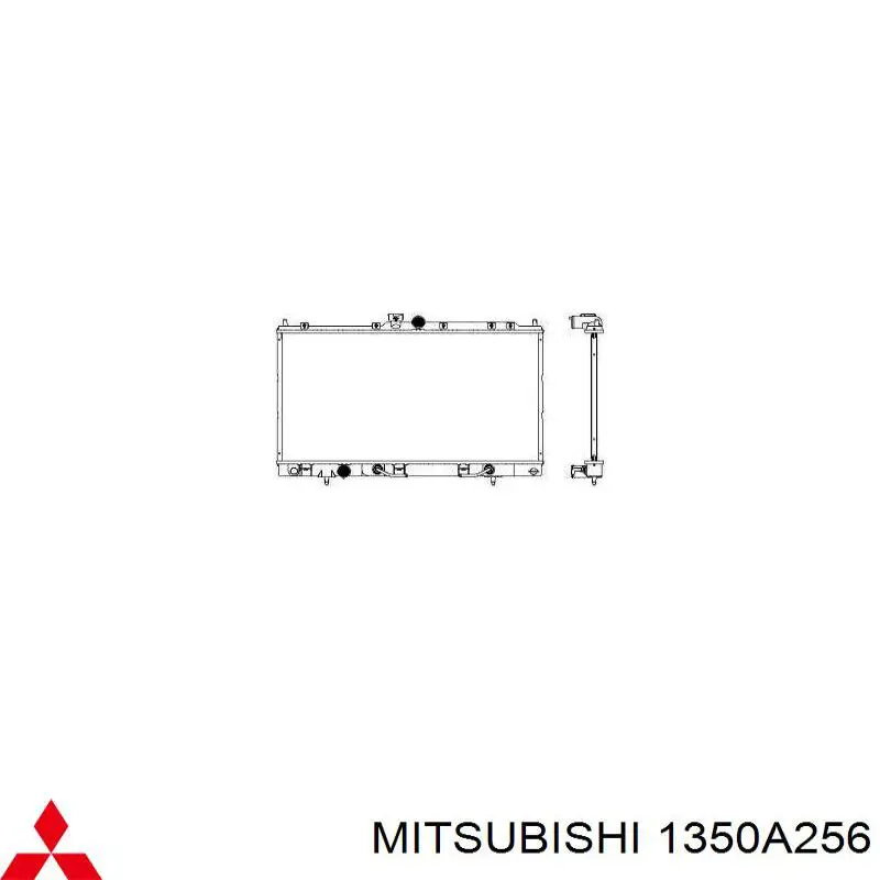 1350A256 Mitsubishi Chłodnica silnika