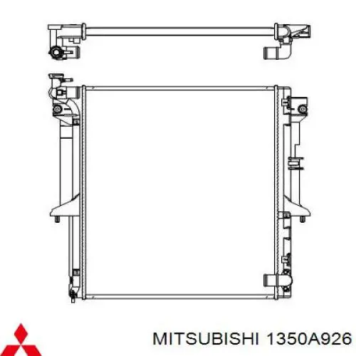 1350A926 Mitsubishi Chłodnica silnika