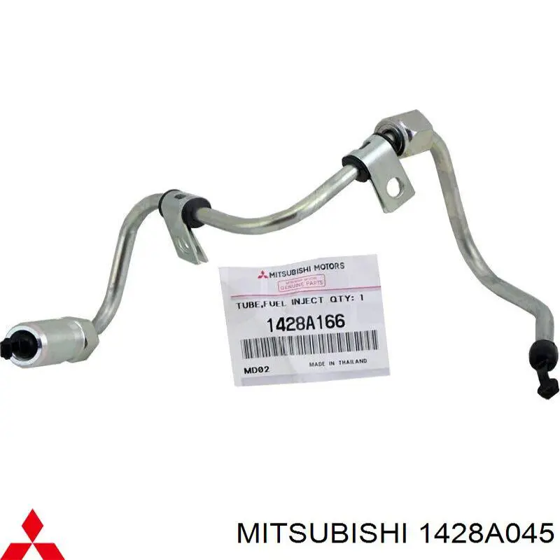 1428A045 Mitsubishi Rurka paliwa wtryskiwacza 3. cylindra