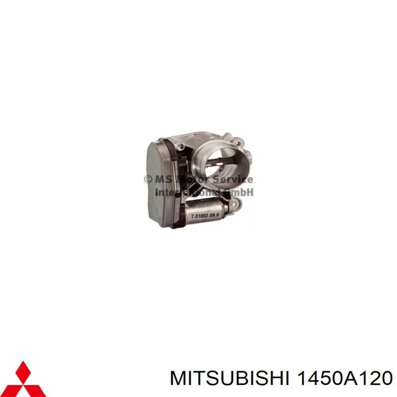Do koszyka 1450A120 Mitsubishi Przepustnica, komplet
