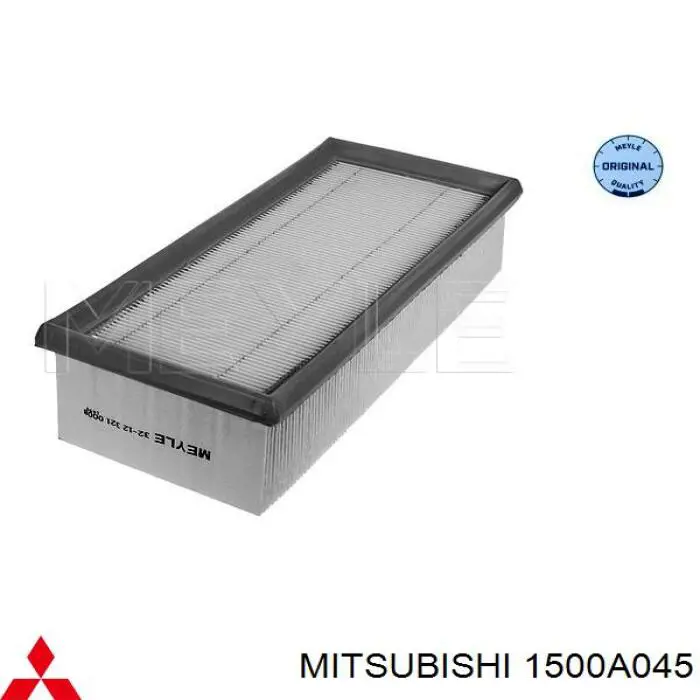 Filtr powietrza Mitsubishi 1500A045 cena, od 9,44 USD
