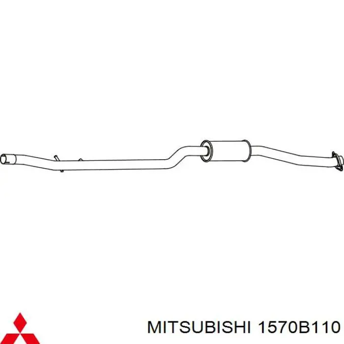 Do koszyka 1570B110 Mitsubishi Konwerter-katalizator