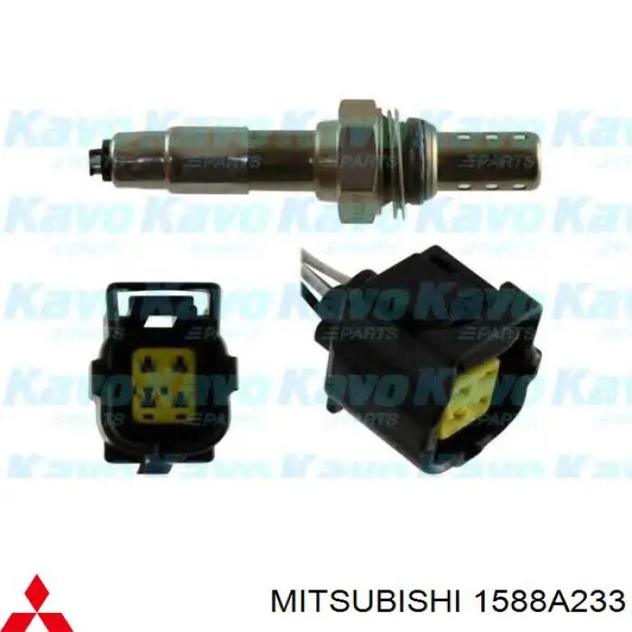 Sonda lambda czujnik tlenu przed katalizatorem Mitsubishi 1588A233 cena, od 36,86 USD