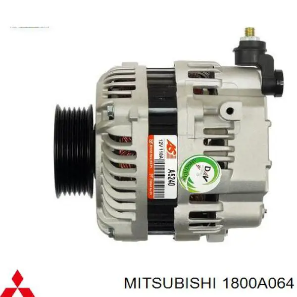 Alternator Mitsubishi 1800A064 cena, od 171,08 USD