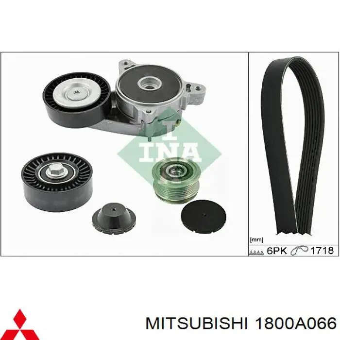 Alternator Mitsubishi 1800A066 cena, od 92,03 USD