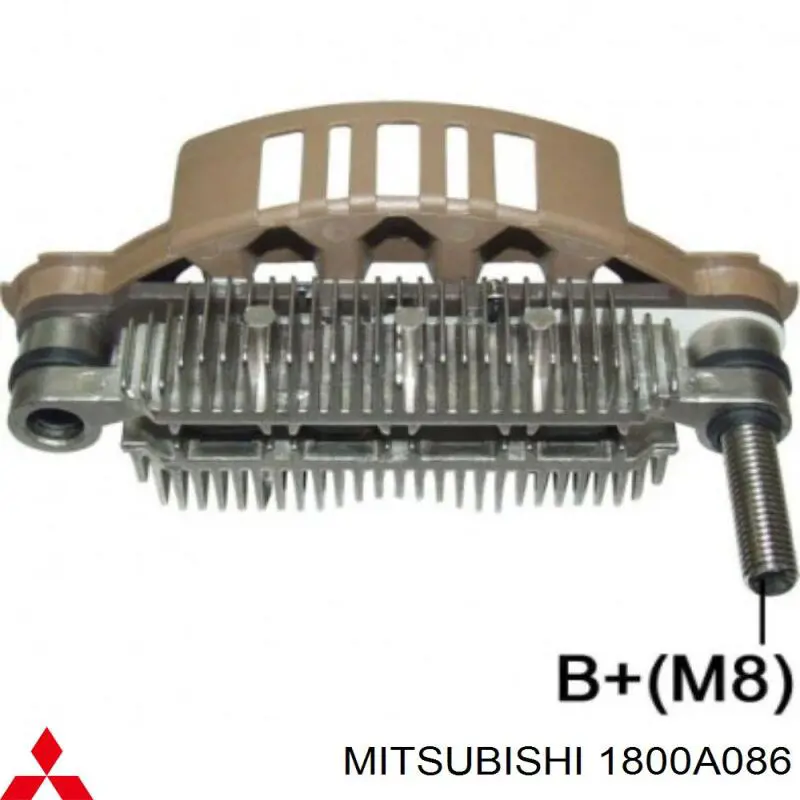1800A086 Mitsubishi Mostek prostowniczy alternatora = Moster diodowy alternatora