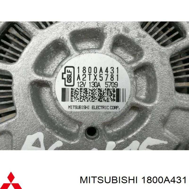 Do koszyka 1800A431 Mitsubishi Alternator