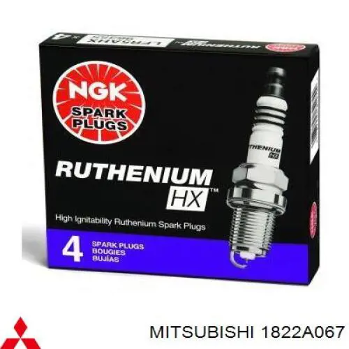 Świeca zapłonowa Mitsubishi 1822A067 cena, od 17,10 USD