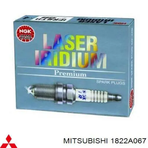 Świeca zapłonowa Mitsubishi 1822A067
