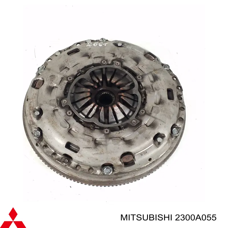 Zestaw sprzęgła (3 części) Mitsubishi 2300A055