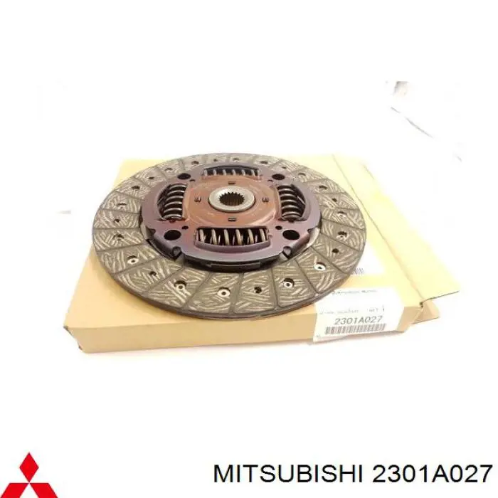 Tarcza sprzęgła Mitsubishi 2301A027 cena, od 100,51 USD