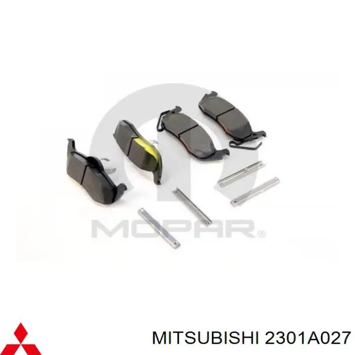 Do koszyka 2301A027 Mitsubishi Tarcza sprzęgła