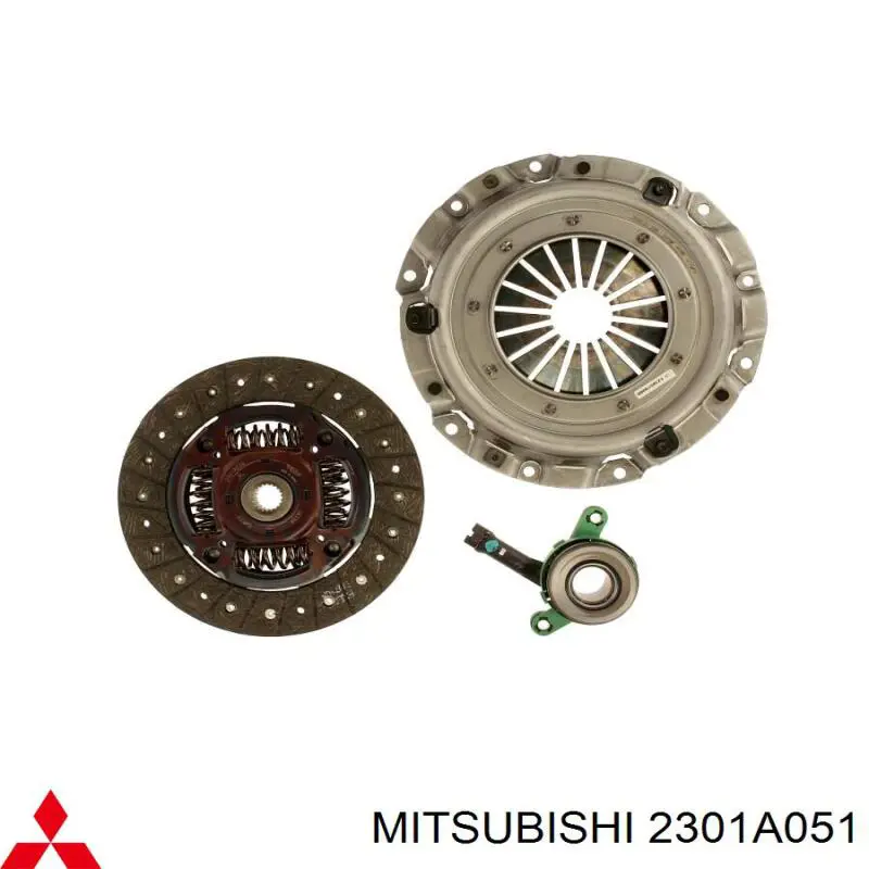 Tarcza sprzęgła Mitsubishi 2301A051 cena, od 81,44 USD