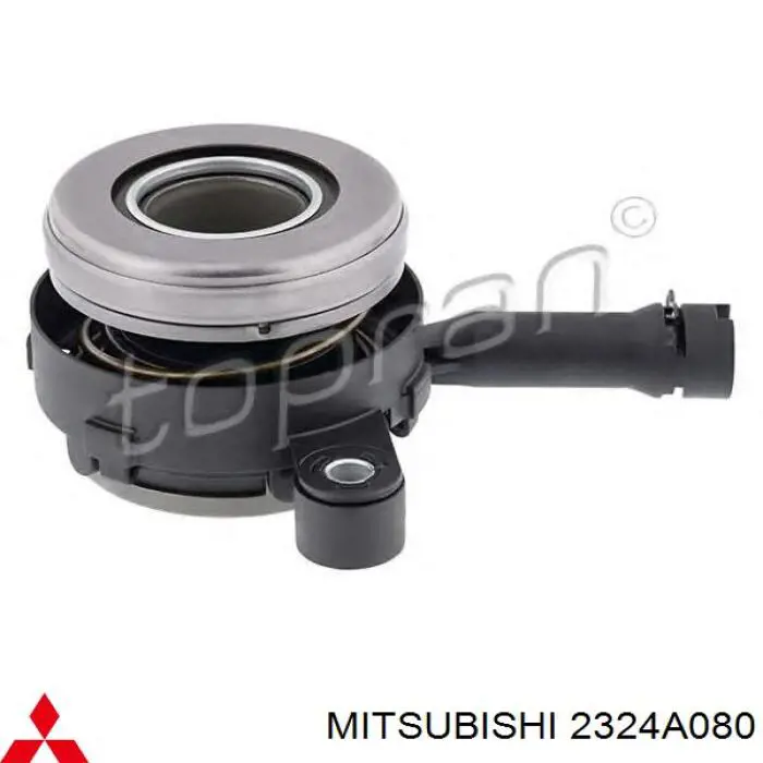 Do koszyka 2324A080 Mitsubishi Cylinder roboczy sprzęgła (wysprzęglik) w komplecie z łożyskiem wyciskowym
