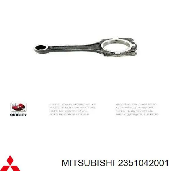 Korbowód tłoka silnika Hyundai/Kia 2351042000 cena, od 86,24 USD