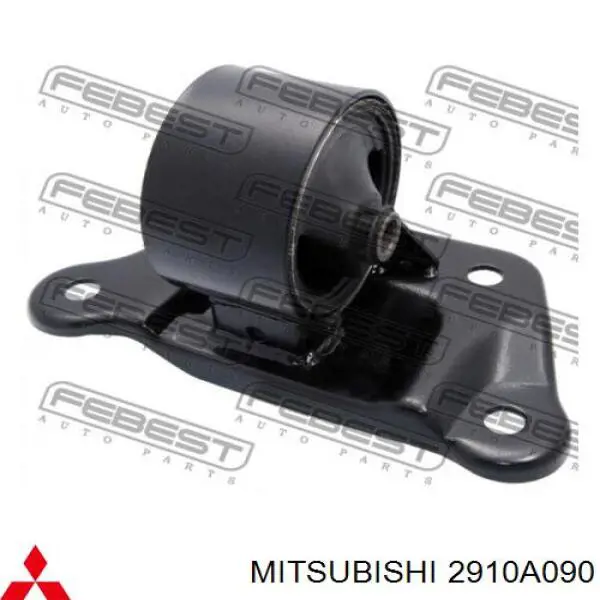Do koszyka 2910A090 Mitsubishi Poduszka (podpora) silnika lewa przednia