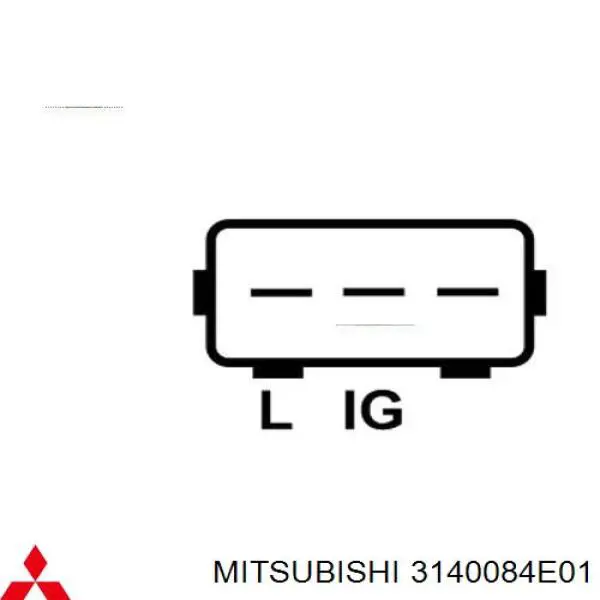 Do koszyka 3140084E01 Mitsubishi Alternator