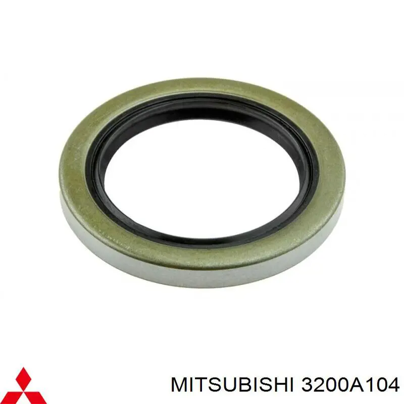Uszczelniacz półosi prawej mostu przedniego Mitsubishi 3200A104 cena, od 7,30 USD