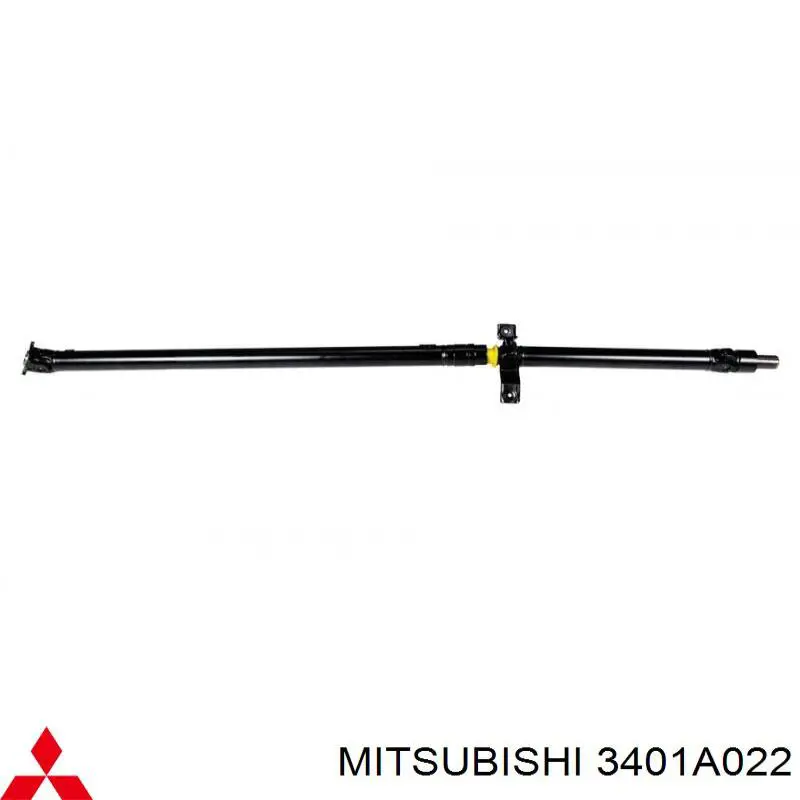 Do koszyka Wał Cardana tylny, kompletny Mitsubishi Outlander II XL CWW