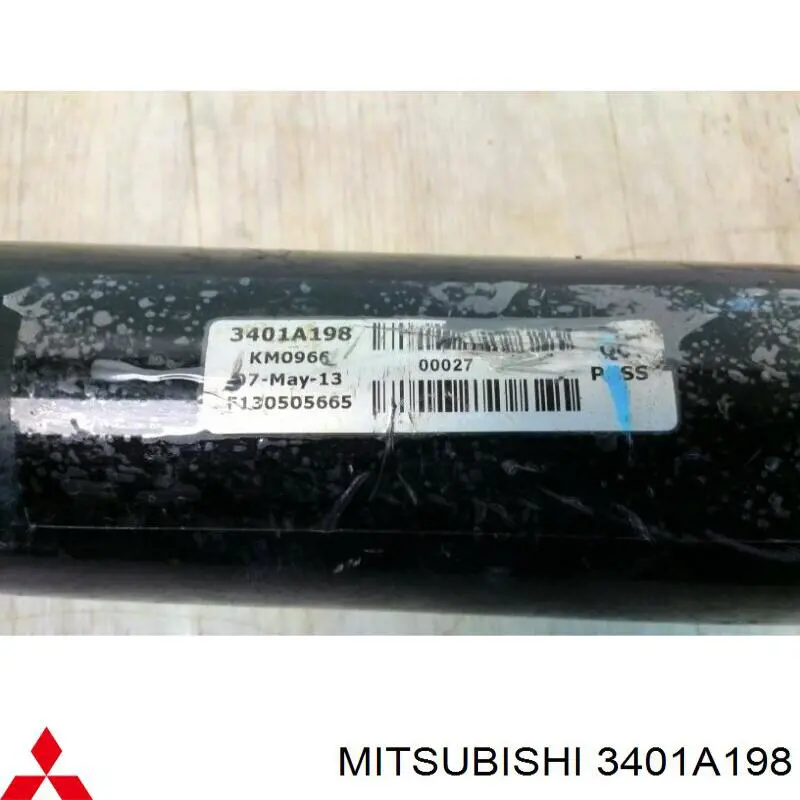 Do koszyka Wał Cardana tylny, kompletny Mitsubishi Pajero SPORT II KH