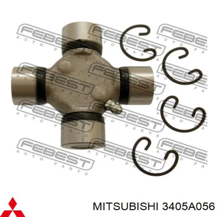 3405A056 Mitsubishi Krzyżak wału Carnada przedniego