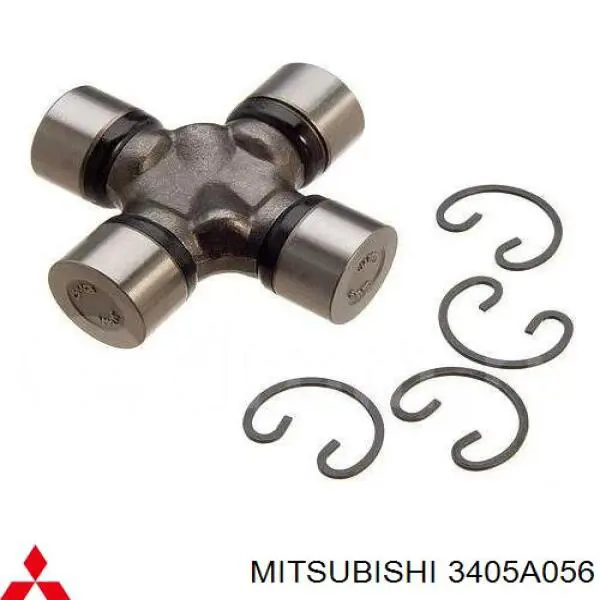 Krzyżak wału Carnada przedniego Mitsubishi 3405A056 cena, od 17,35 USD
