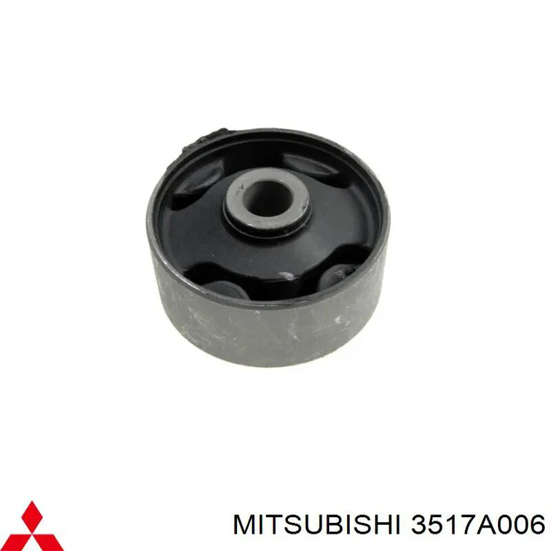 3517A006 Mitsubishi silentblock trawersu do mocowania tylnego reduktora przedni