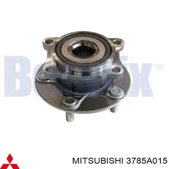 Do koszyka 3785A015 Mitsubishi Piasta tylna