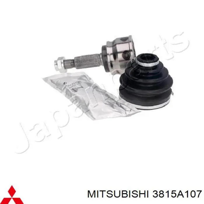 Do koszyka 3815A107 Mitsubishi Półoś napędowa przednia lewa