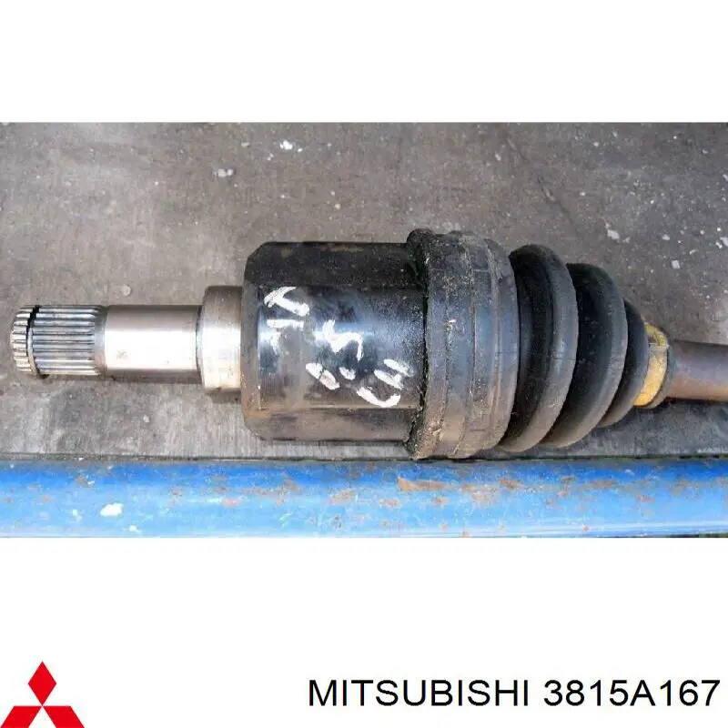 Półoś napędowa przednia lewa Mitsubishi 3815A167 cena, od 128,36 USD