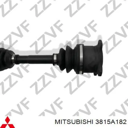 Do koszyka 3815A182 Mitsubishi Półoś napędowa przednia prawa