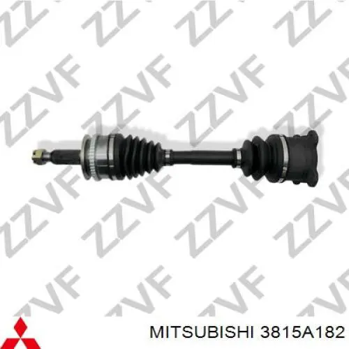 Do koszyka 3815A182 Mitsubishi Półoś napędowa przednia prawa